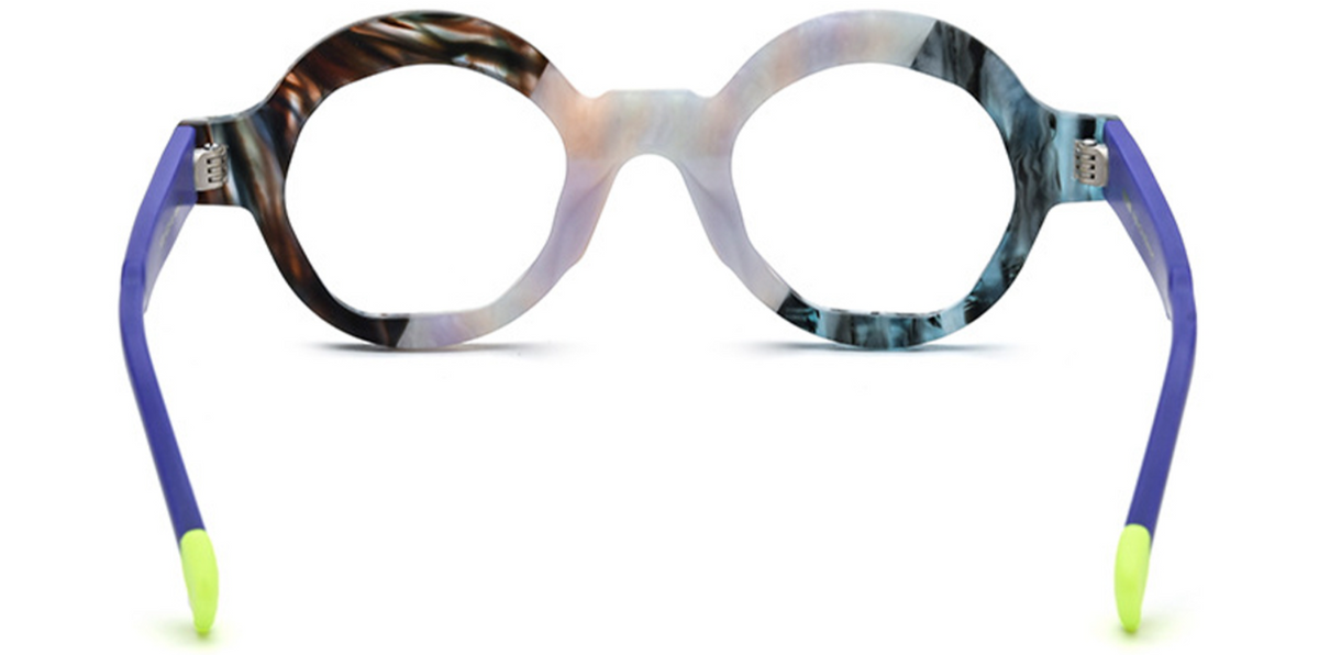 Acetate Round Frame F6404