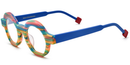 Acetate Round Frame F6404