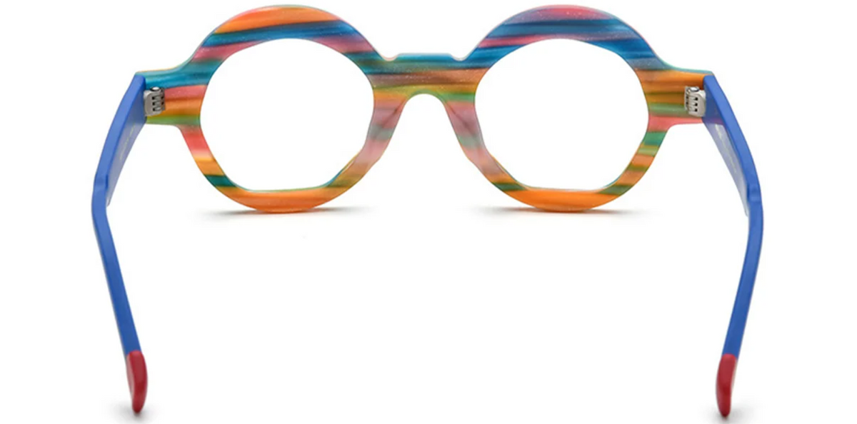 Acetate Round Frame F6404