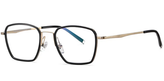 Titanium Acetate Square Frame F3599