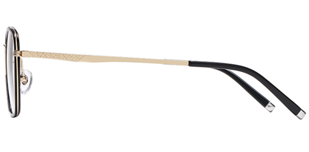 Titanium Acetate Square Frame F3599