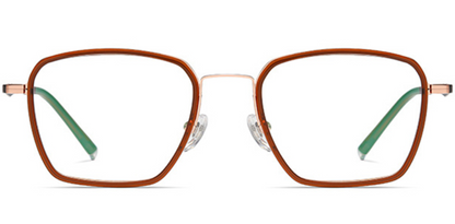 Titanium Acetate Square Frame F3599