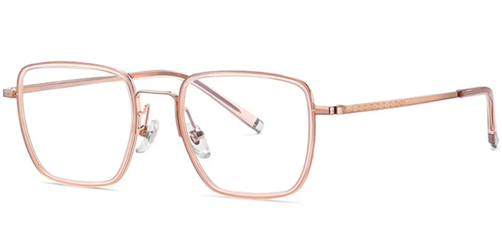 Titanium Acetate Rectangle Frame F3494