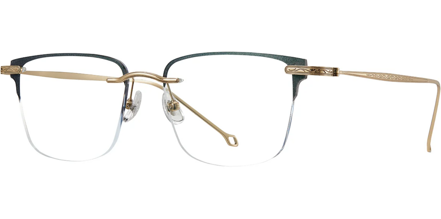 Titanium Browline Frame F7785