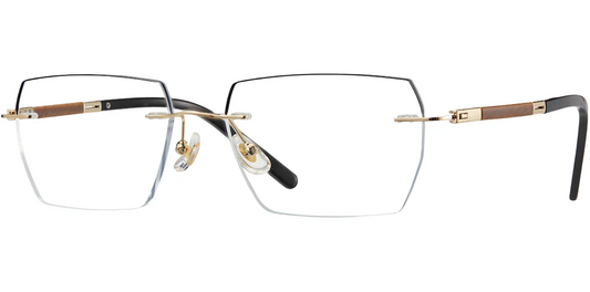 Titanium Rectangle Frame F7781