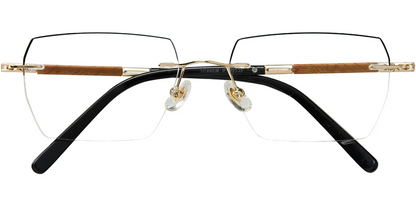 Titanium Rectangle Frame F7781