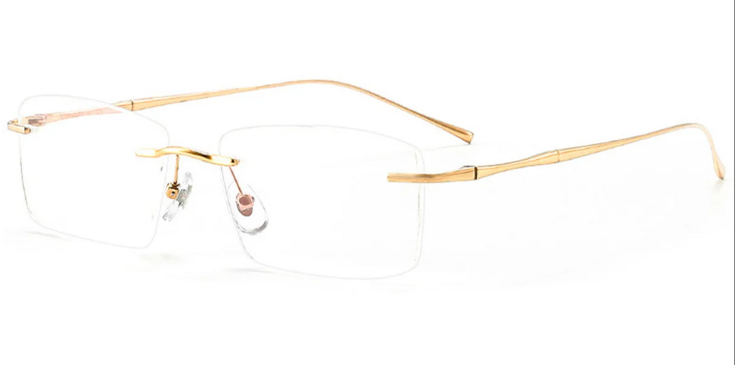 Titanium Square Frame F6592