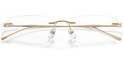 Titanium Square Frame F6592