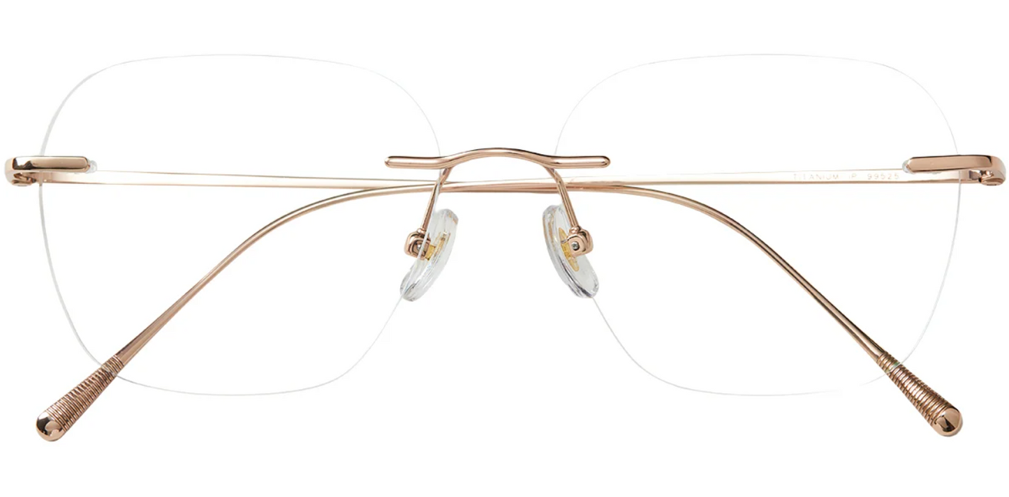 Titanium Square Frame F7778