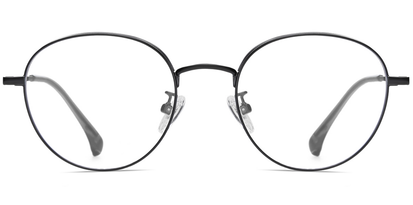 Titanium Round Frame F6457