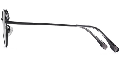 Titanium Round Frame F6457
