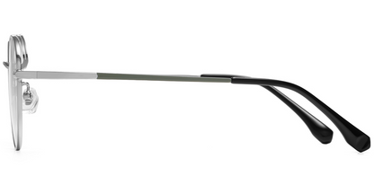 Titanium Round Frame F6457