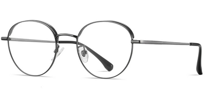 Titanium Round Frame F6457