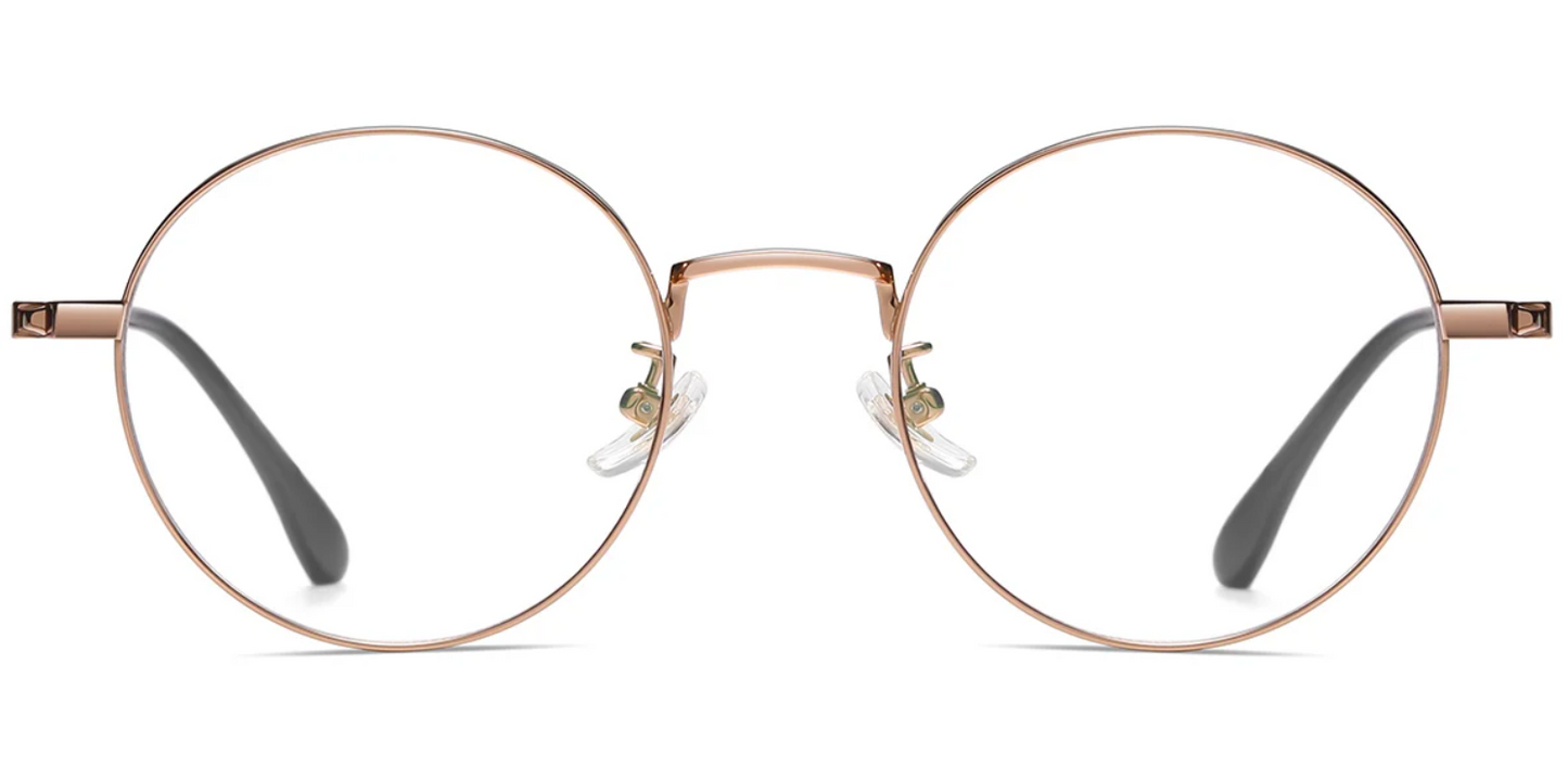 Titanium Round Frame F6562