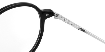 Titanium&Acetate Oval Frame F4155