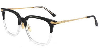 Titanium&Acetate Square Frame F4153
