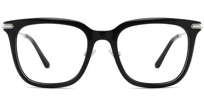 Titanium&Acetate Square Frame F4153
