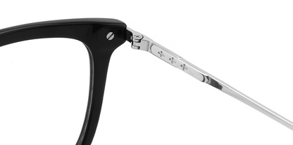 Titanium&Acetate Square Frame F4153
