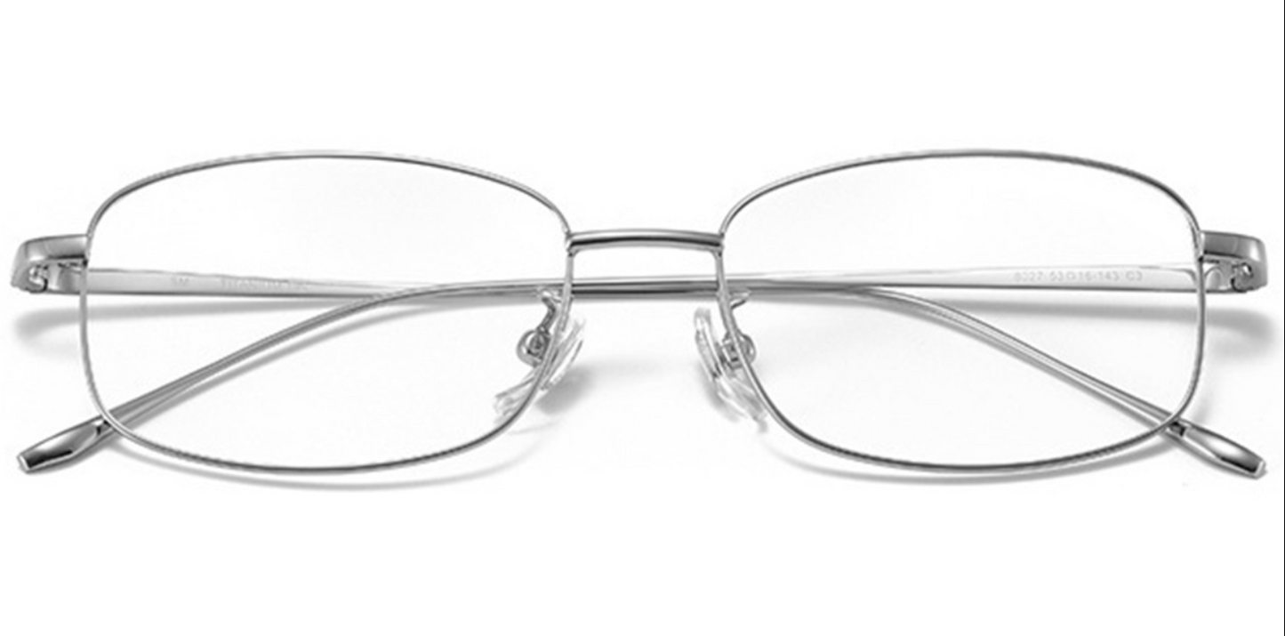 Titanium Rectangle Frame F6587