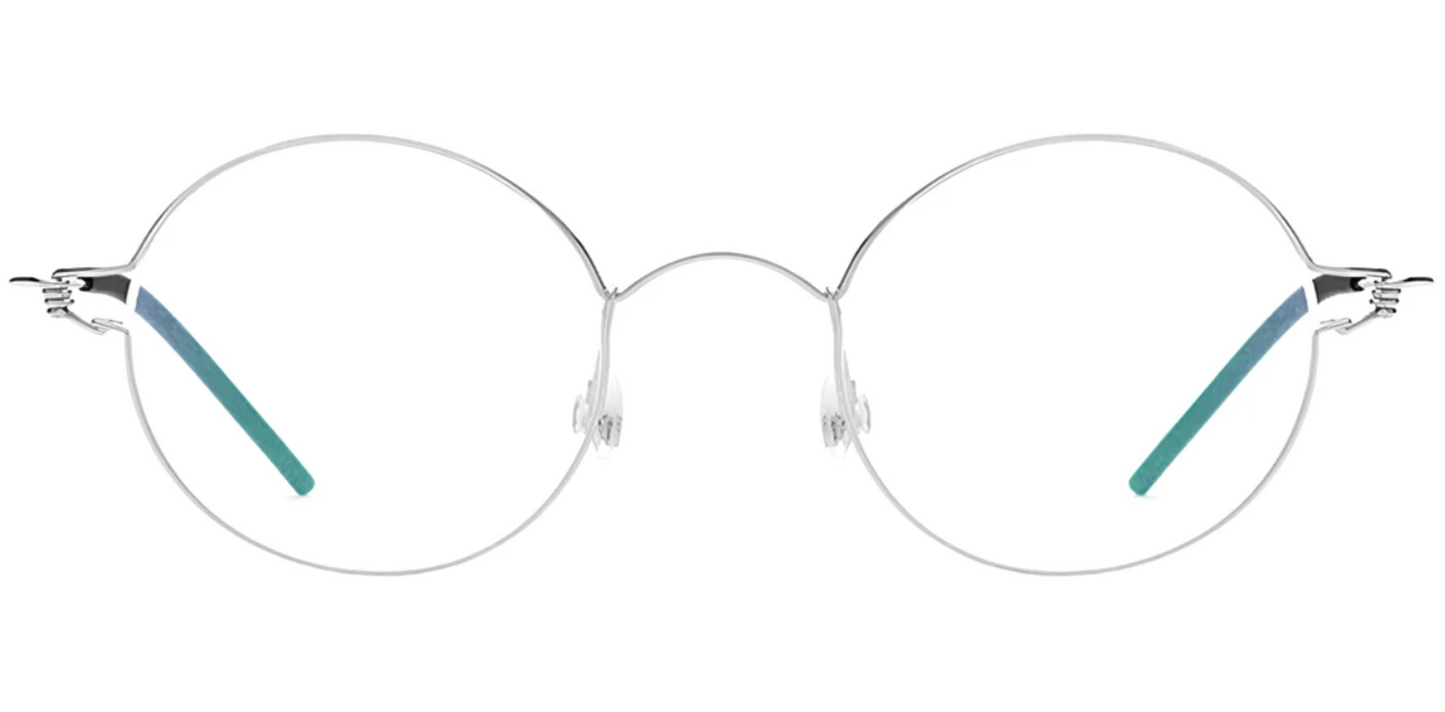 Titanium Round Frame F7731
