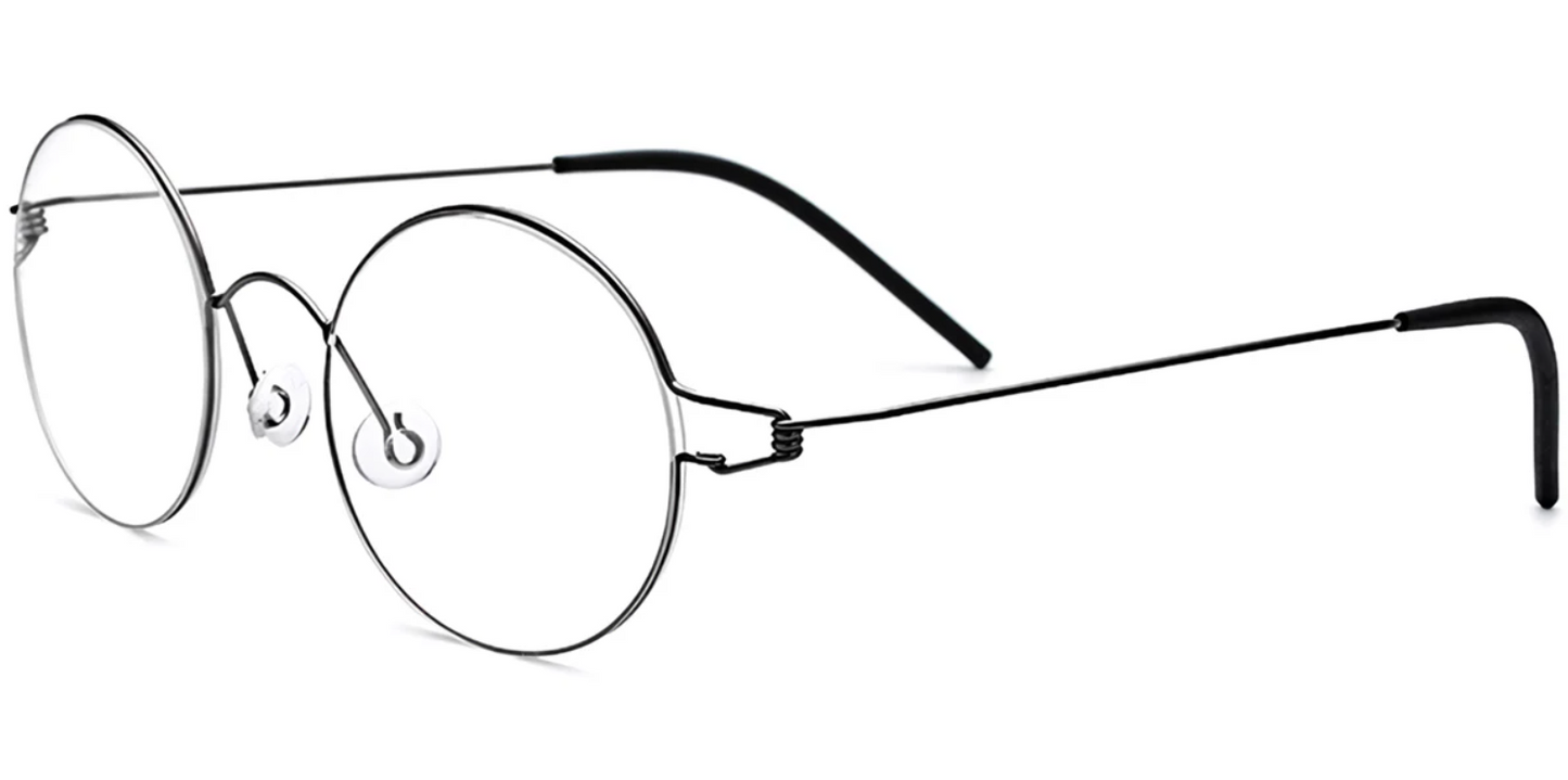 Titanium Round Frame F7731