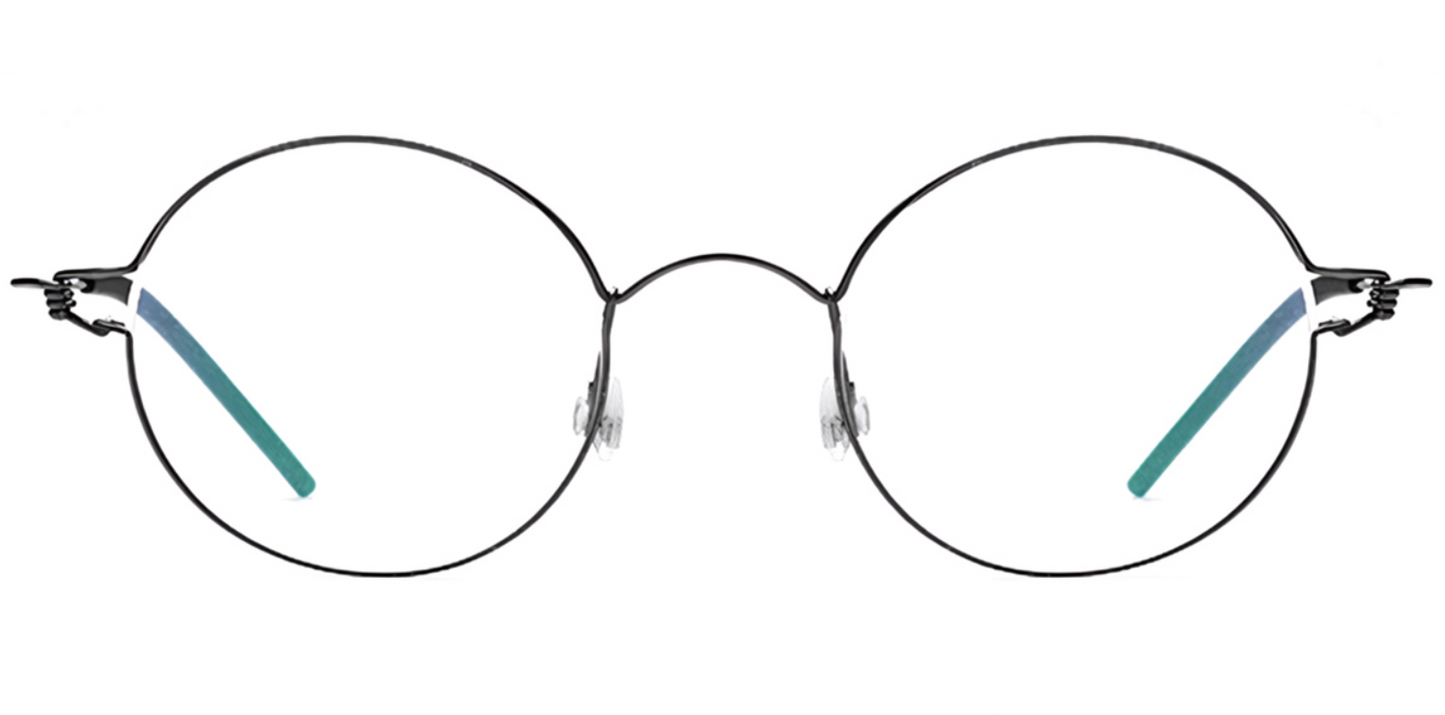 Titanium Round Frame F7731