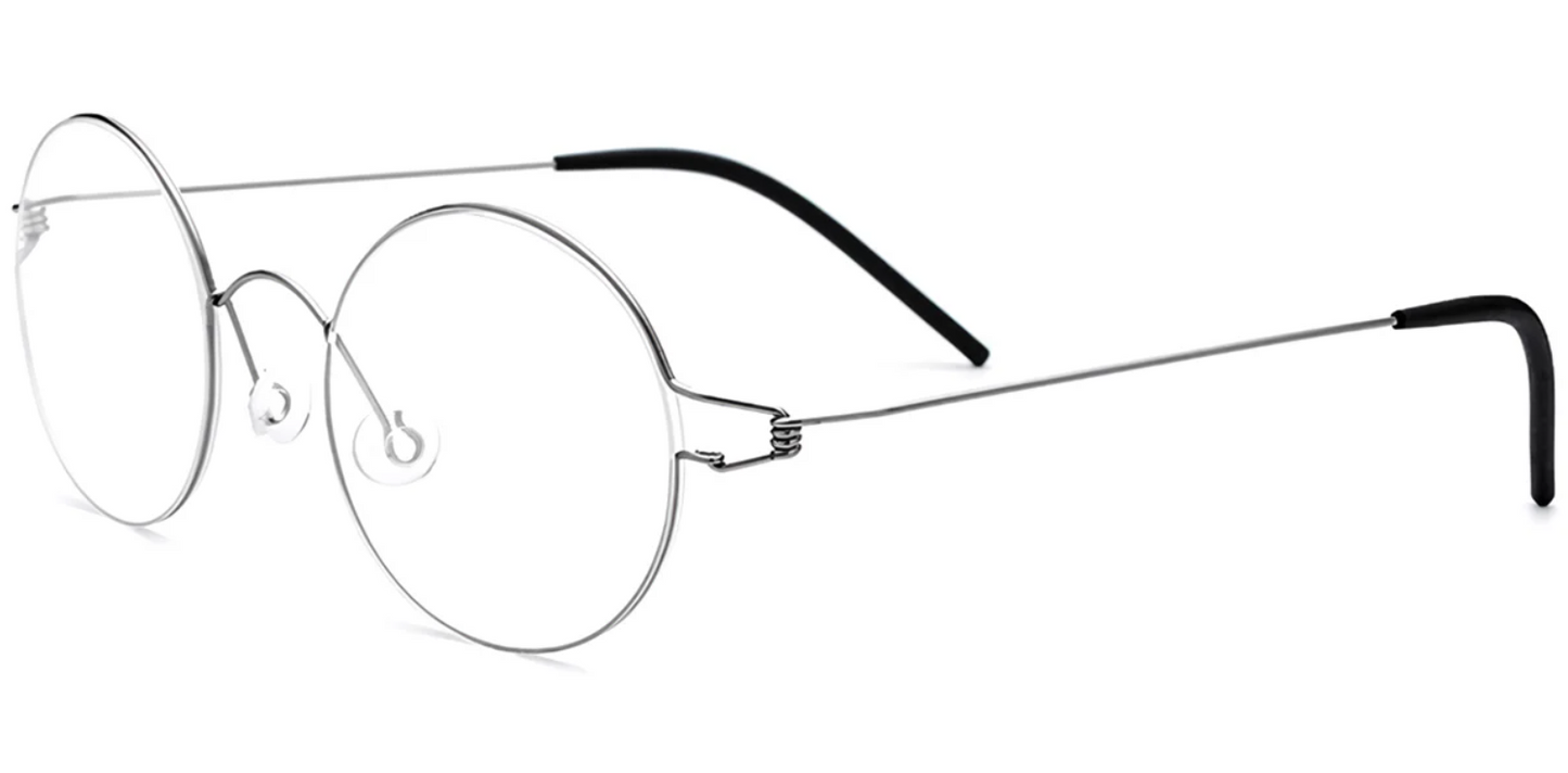 Titanium Round Frame F7731