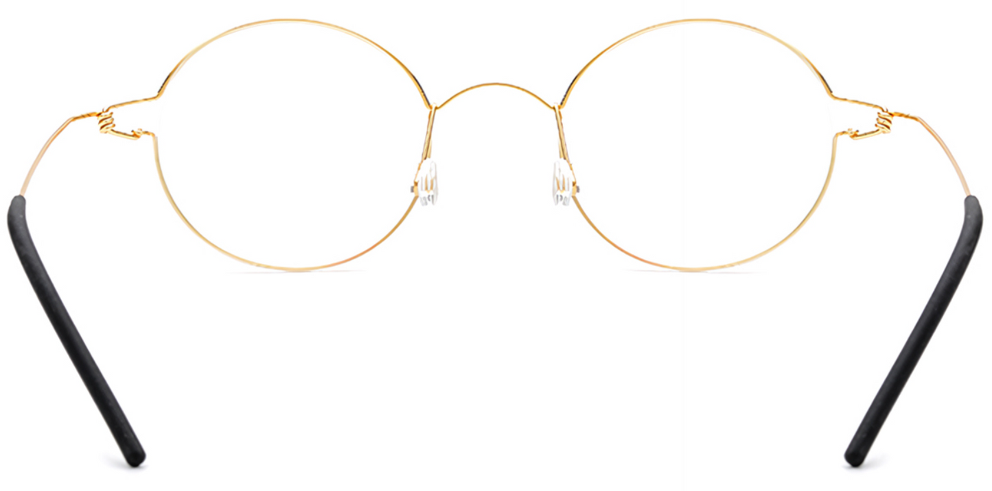 Titanium Round Frame F7731