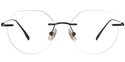 Titanium Geometric Frame F3689