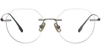 Titanium Geometric Frame F3689