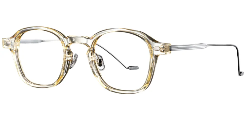 Mixed Material;TR;Titanium Oval Frame F2916