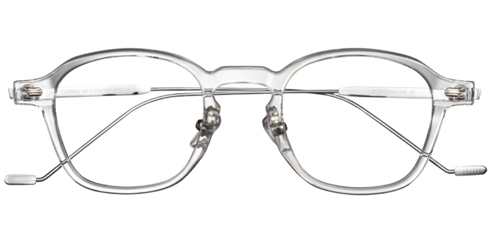 Mixed Material;TR;Titanium Oval Frame F2916