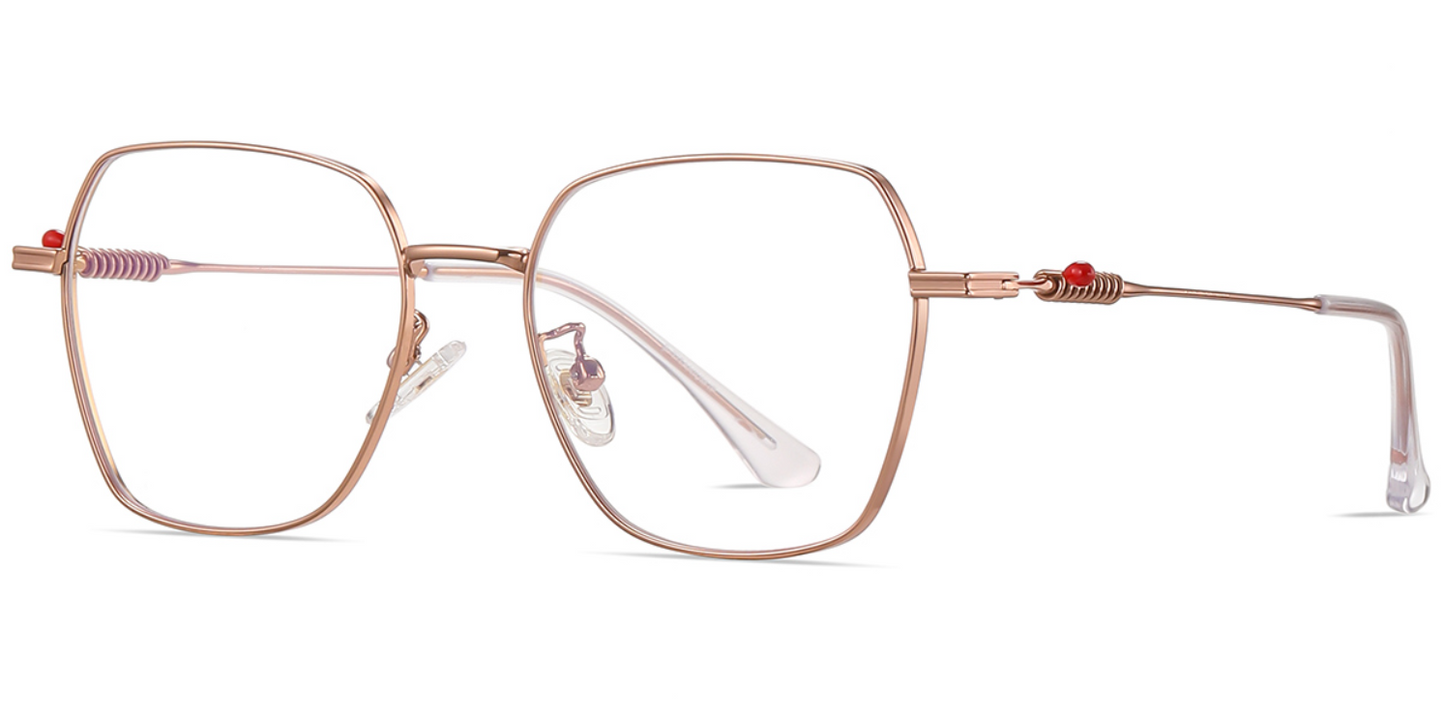 Titanium Square Frame F6612