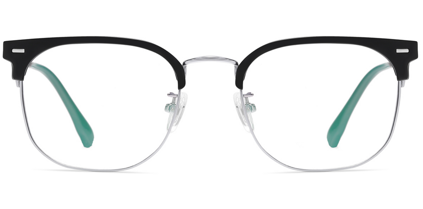 Titanium Browline Frame F6611