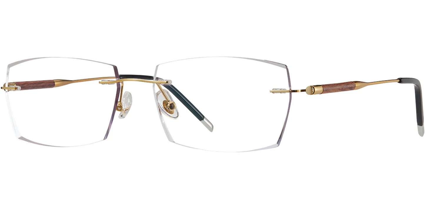 Titanium Rectangle Frame F7795