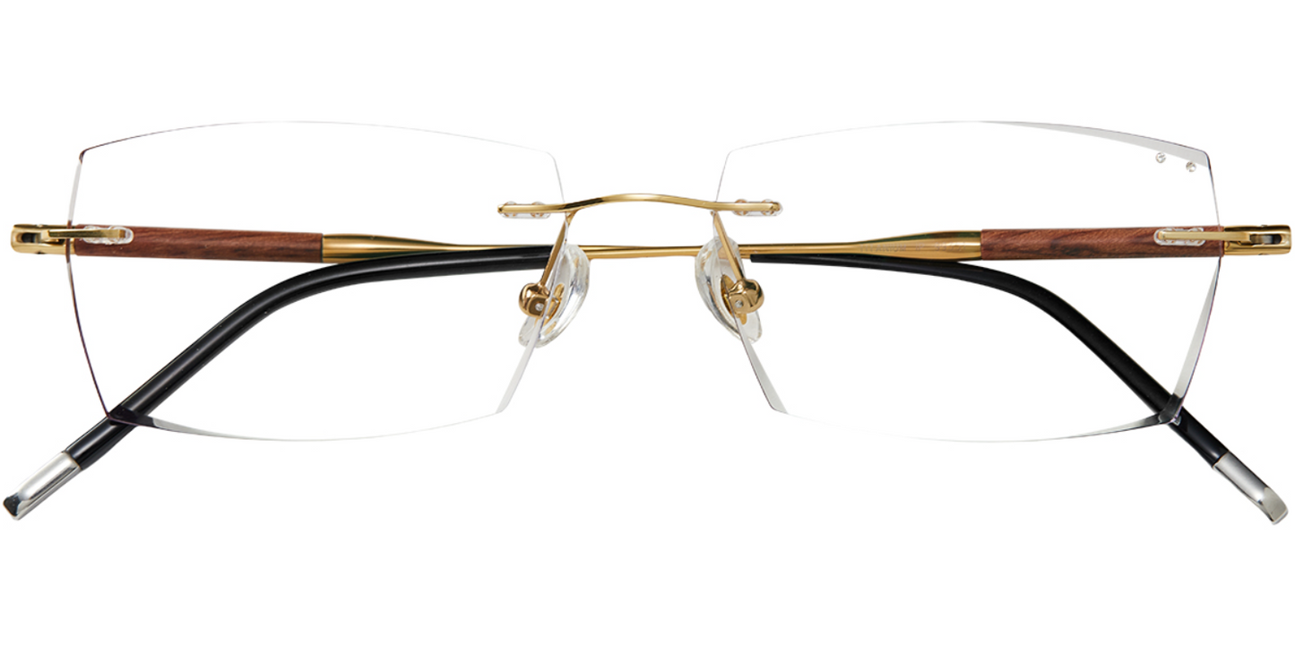 Titanium Rectangle Frame F7795