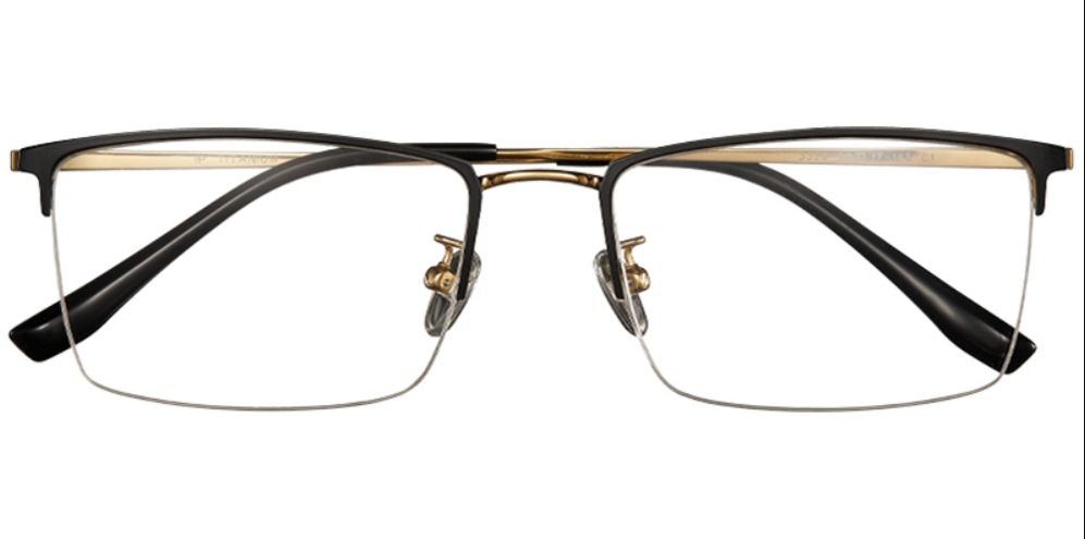 Titanium Rectangle Frame F3420