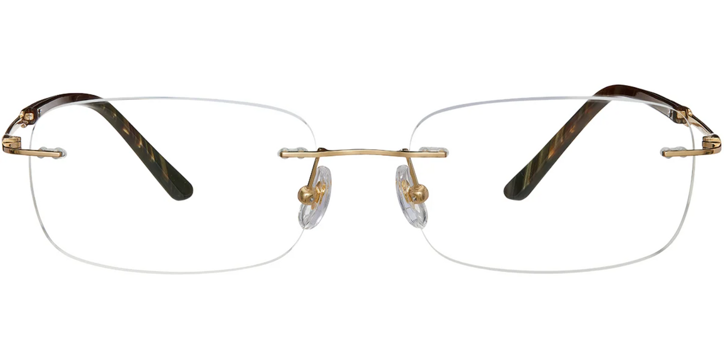 Titanium Rectangle Frame F7780