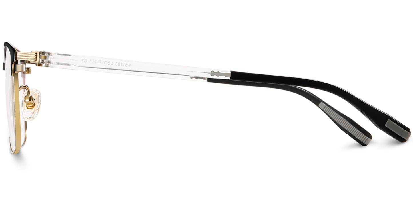 Titanium Square Frame F6909