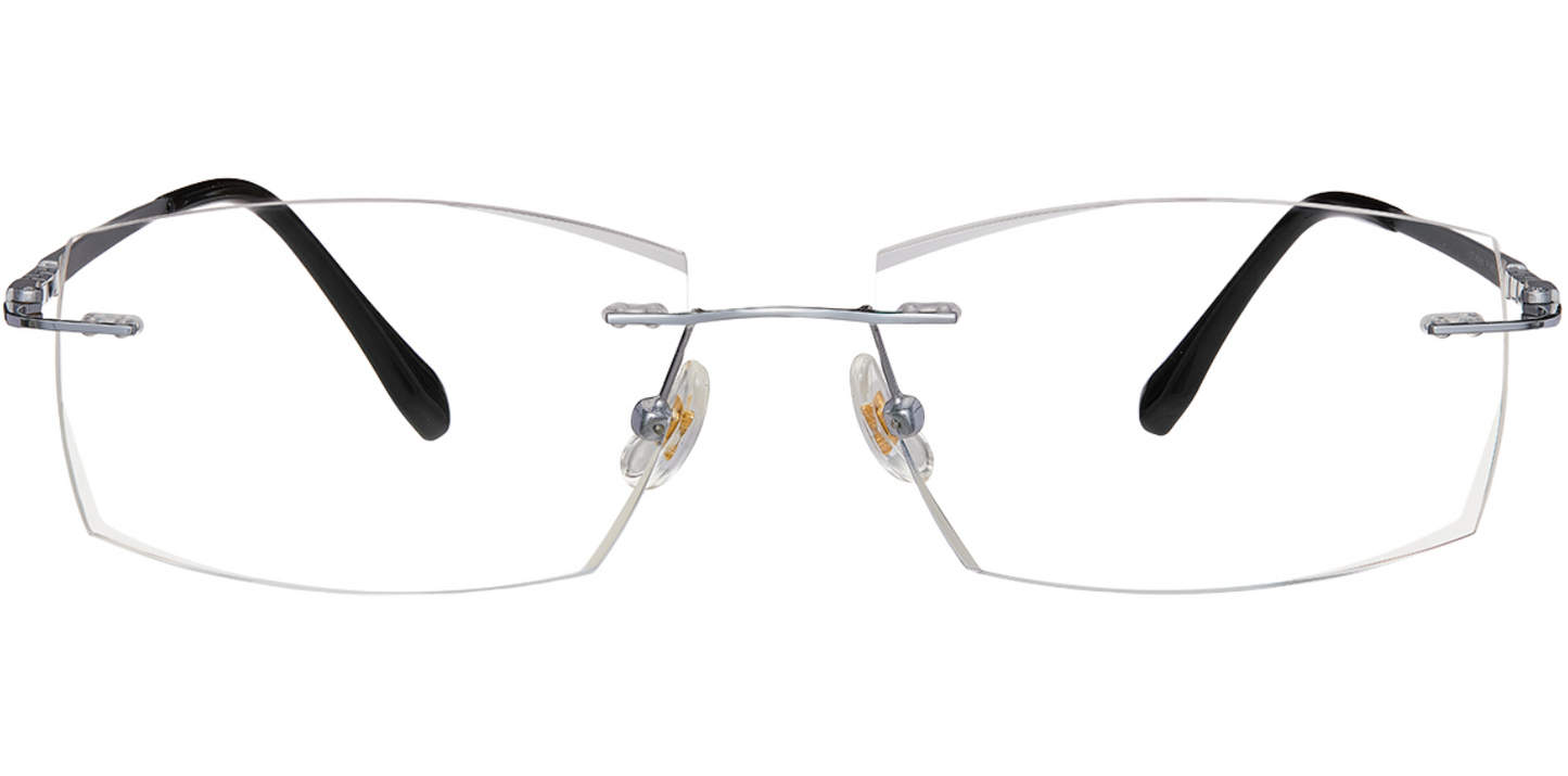 Titanium Rectangle Frame F7790