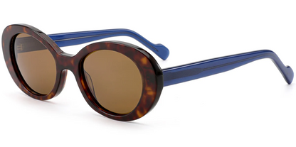 Acetate Oval Sunglasses SG8619