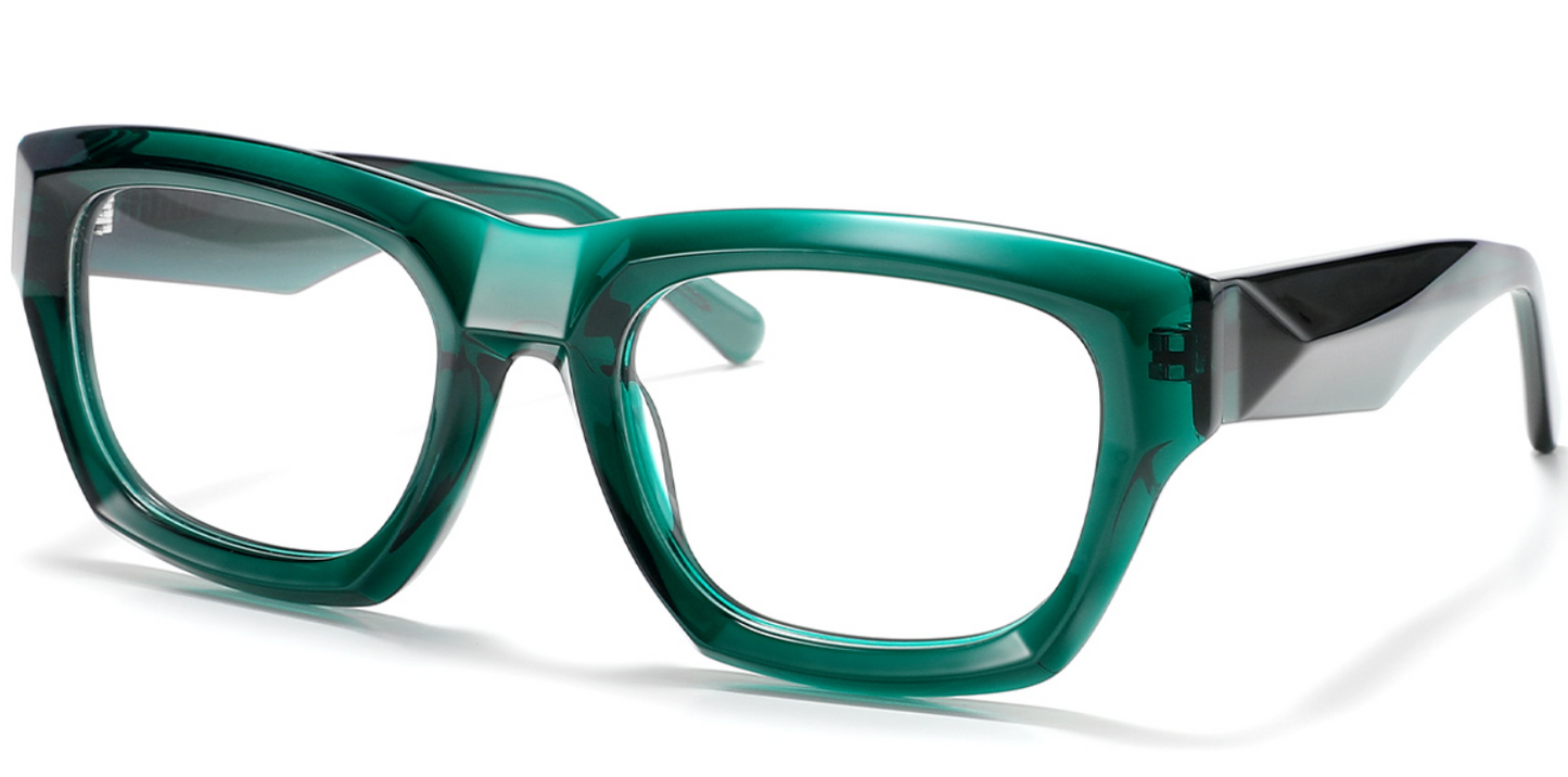 Acetate Square Frame F5566