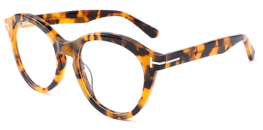 Acetate Oval Frame F2458