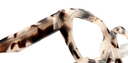 Acetate Square Geometric Frame F5572