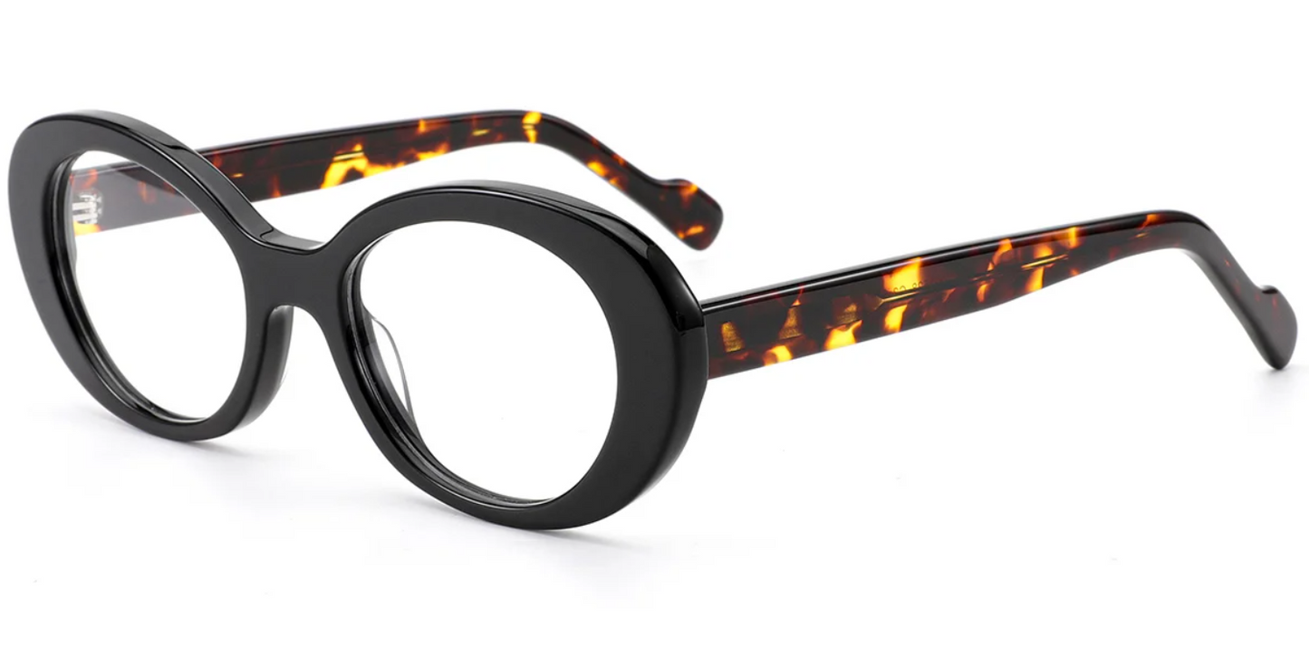 Acetate Oval Frame F8593