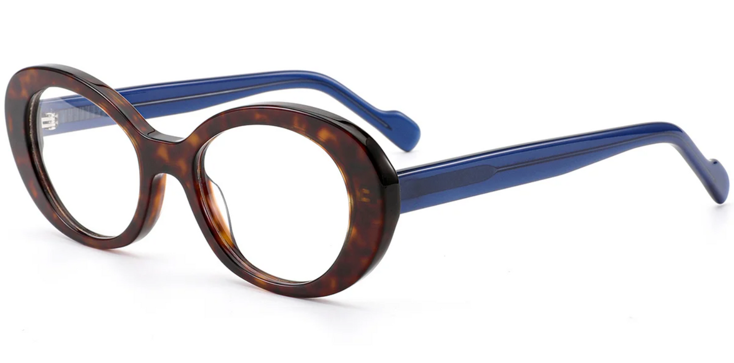 Acetate Oval Frame F8593