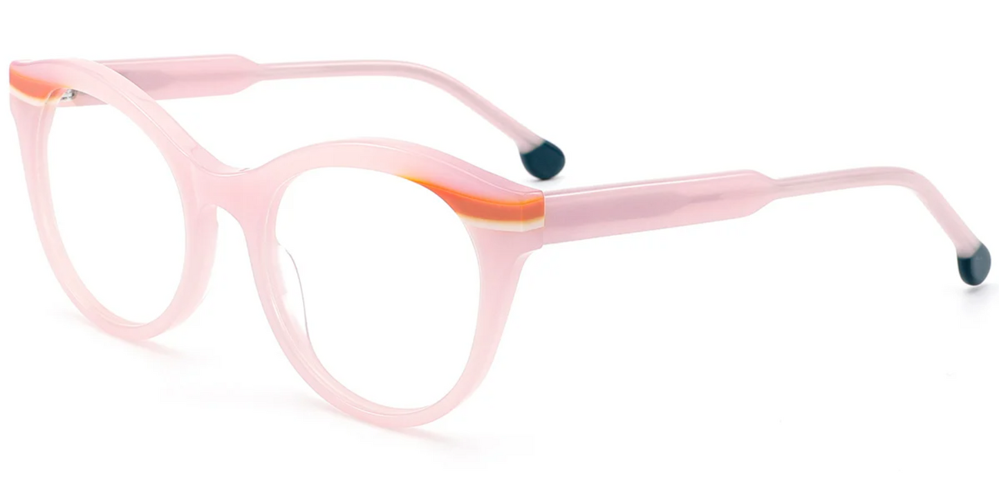 Acetate Cat Eye Frame F8598