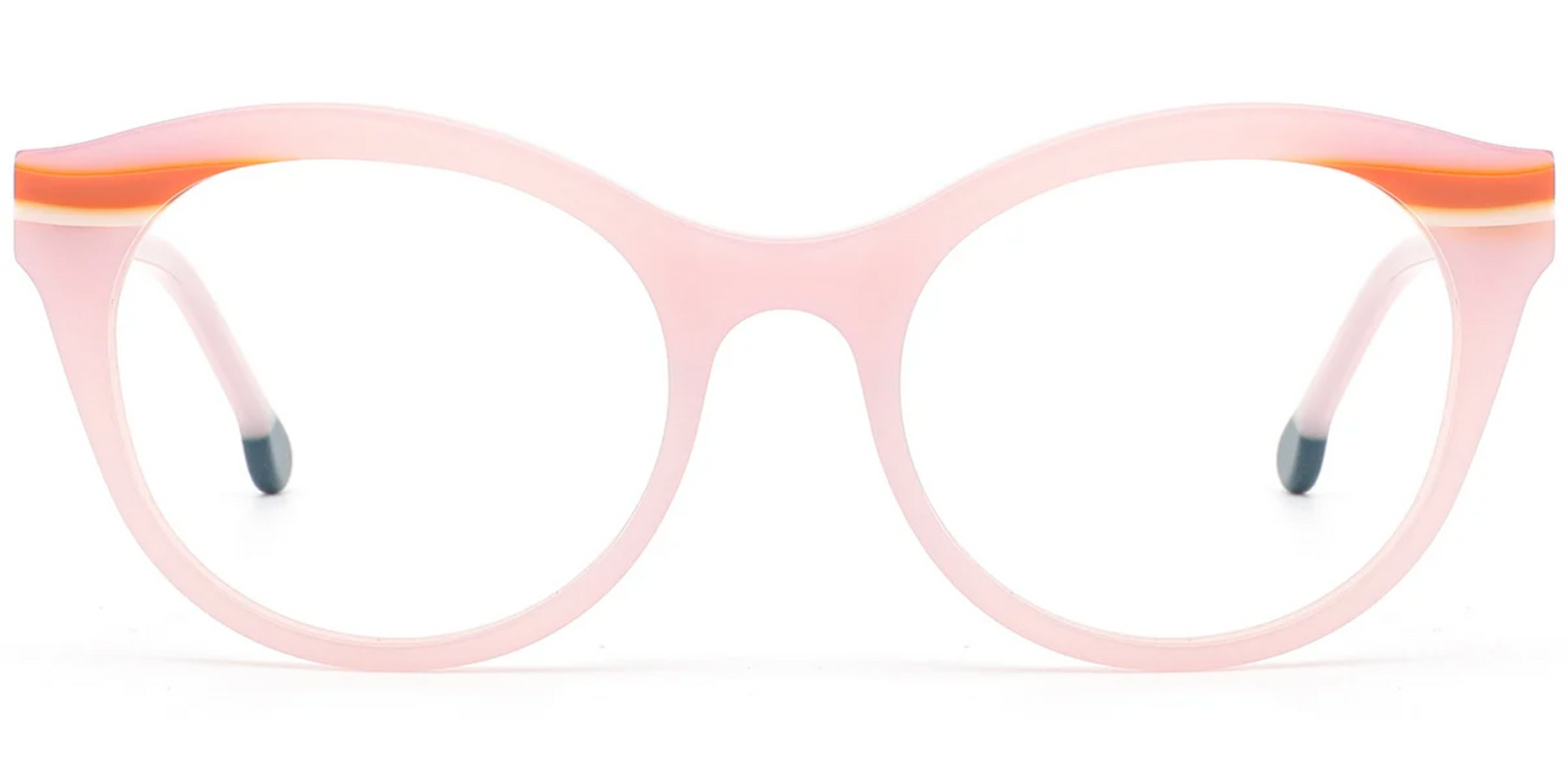 Acetate Cat Eye Frame F8598