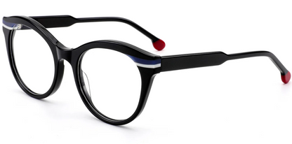 Acetate Cat Eye Frame F8598