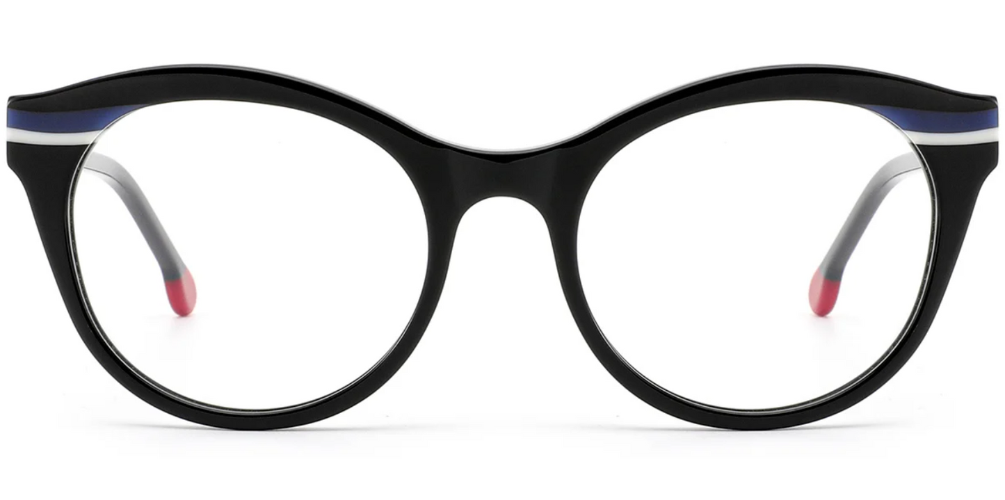 Acetate Cat Eye Frame F8598